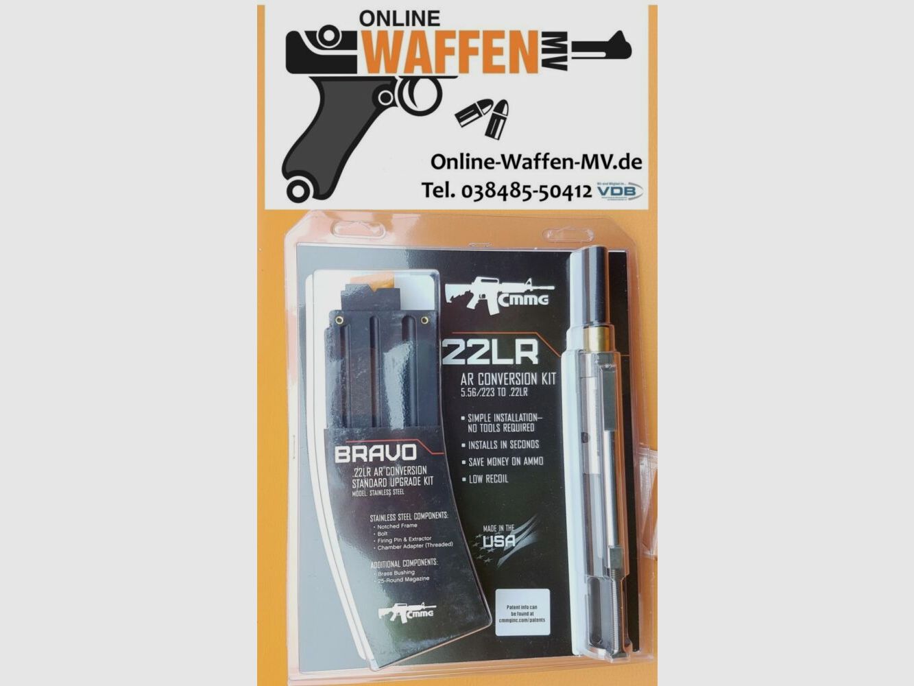 AR-15 CMMG Bravo Conversation Kit . 22lr Sofort ab unserem Lager lieferbar !
