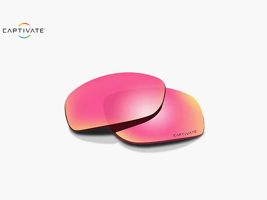 Lenzen voor Wiley X Weekender-bril, CAPTIVATE™ Polarized Rose Gold Mirror