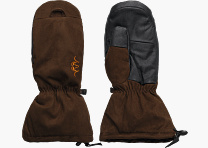 Suede Fäustlinge Marlon Dunkelbraun 7