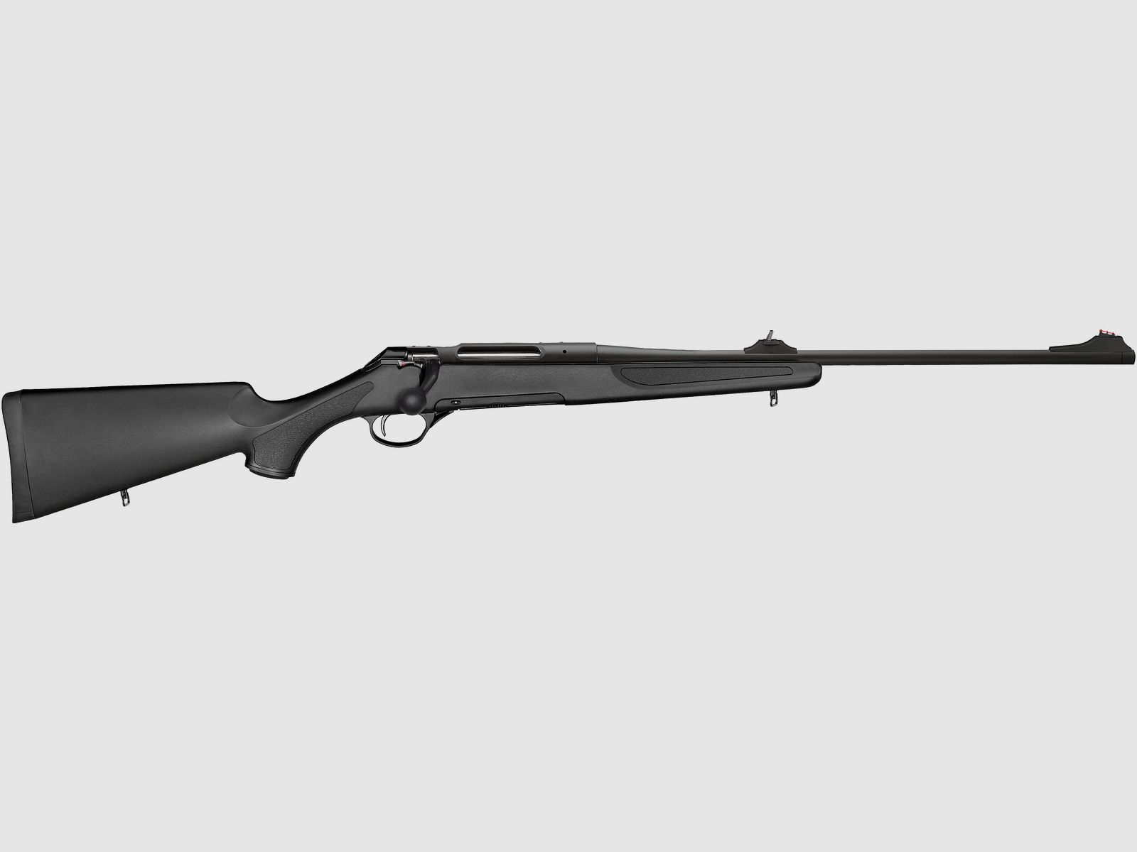 Haenel Jaeger 10 Kunststoffschaft mit abnehmbarer Visierung, mit Mndungsgewinde M15x1, Kal. .30-06 Spr.