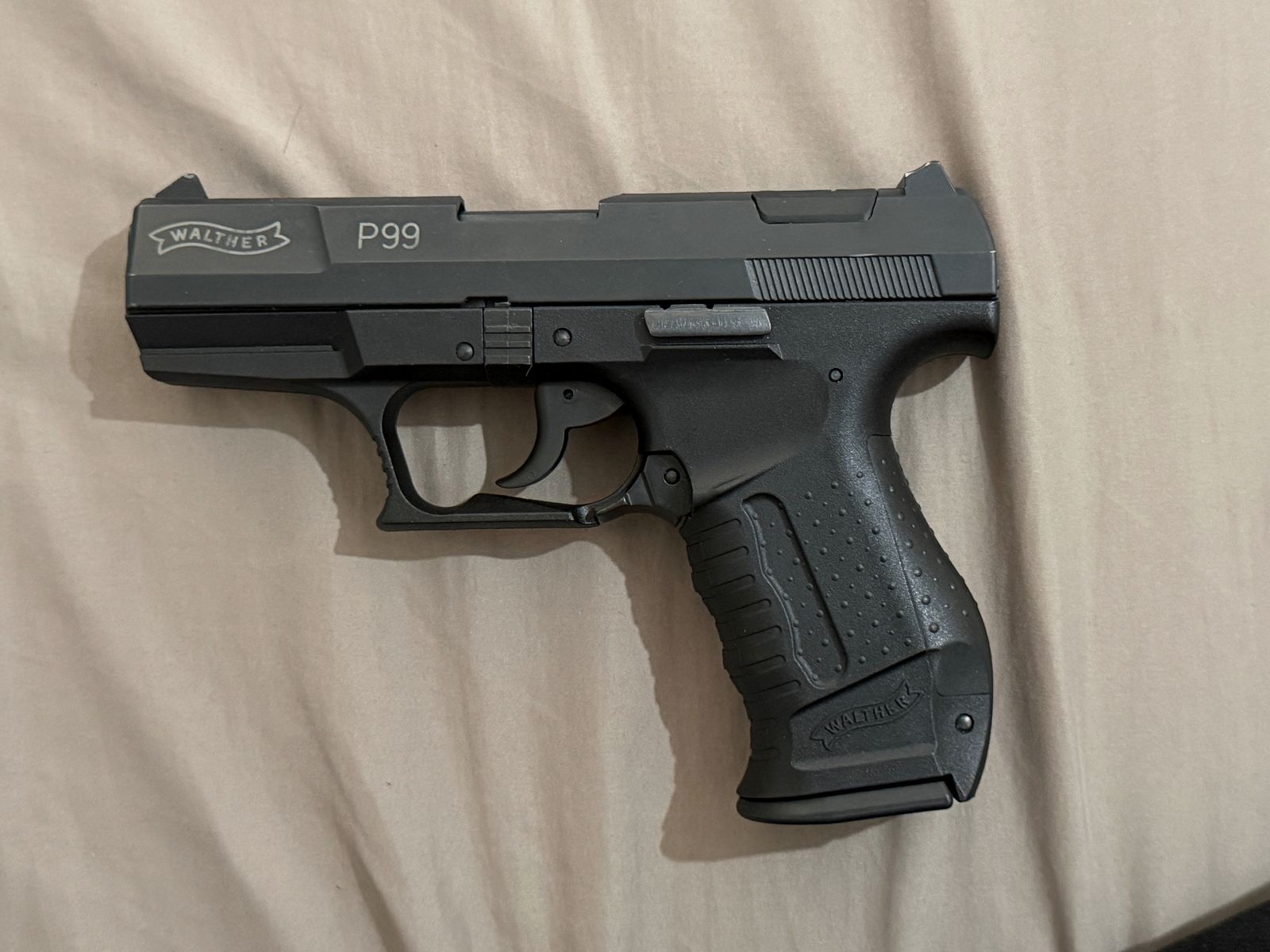 Walther P99 blank firing
