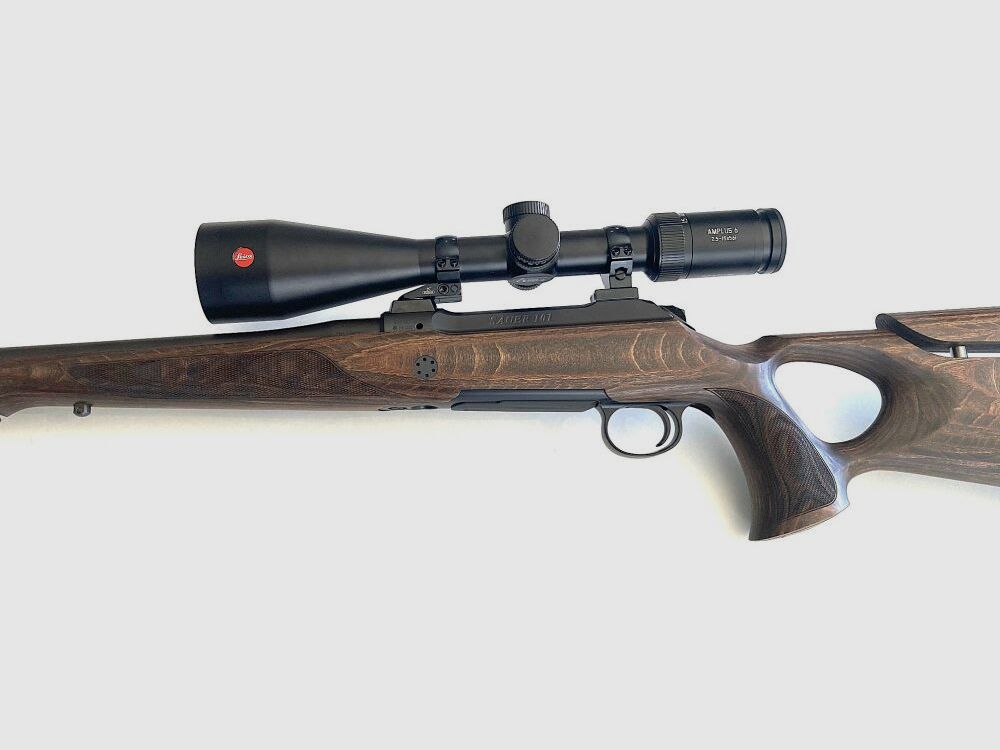 Sauer 101 GTI with scope and silencer
