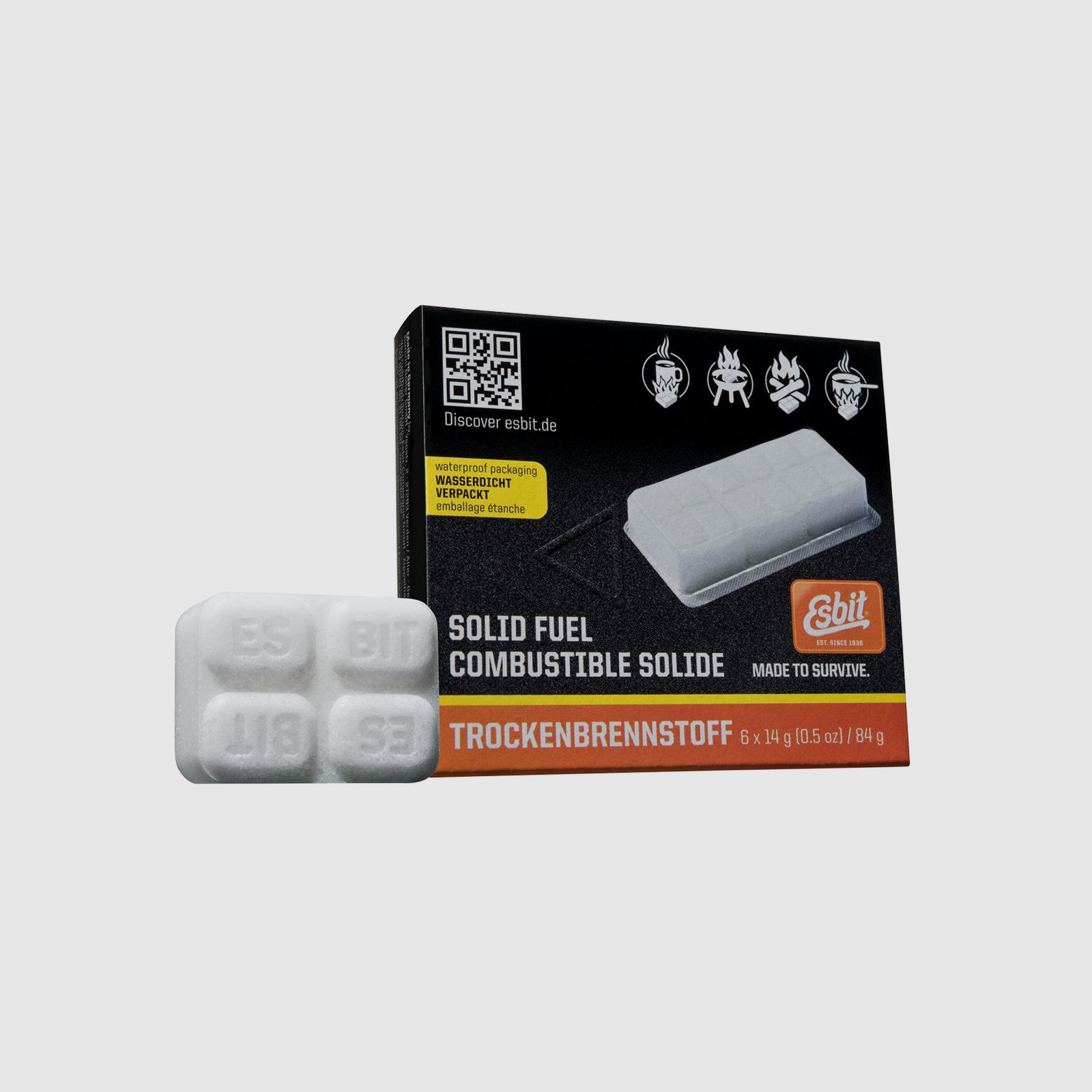 Esbit Trockenbrennstoff 12 x 14g