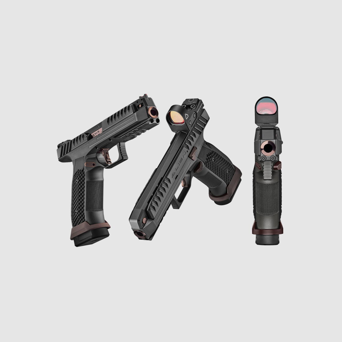 Laugo Arms – Pistole / Alien Komplettset Std / Rose Gold / Limited Edition / 9mm, Bild 4 von 5