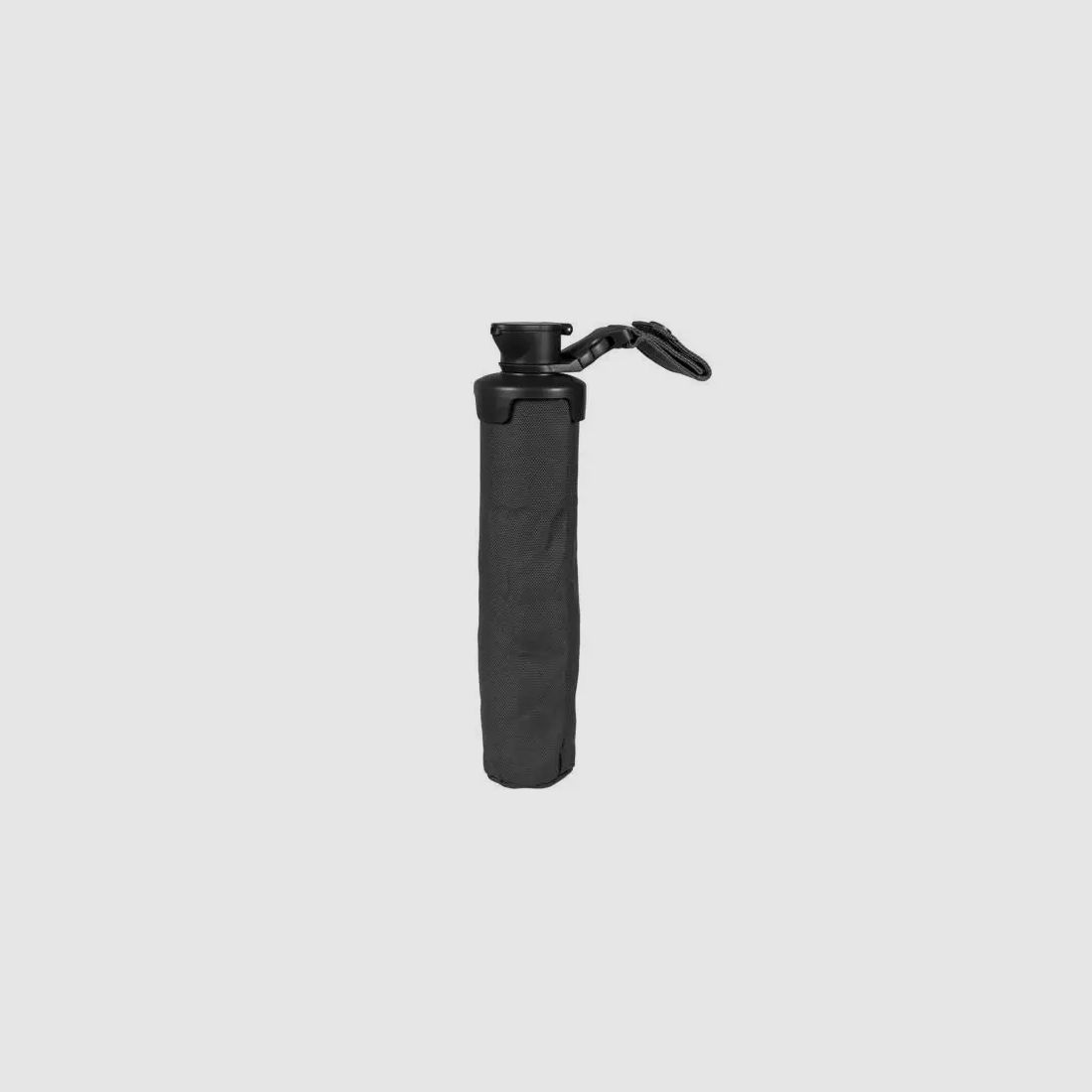 Ball bag with bottle head, foldable with Molle clip, BK