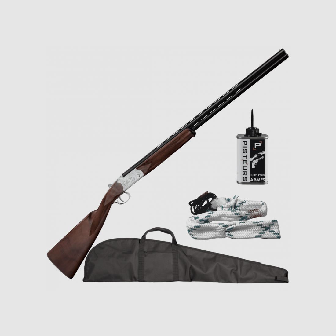 Jägerpaket! Bockdoppelflinte Yildiz - Kal. 410/76 + Futteral + Reinigung, Bild 2 von 2