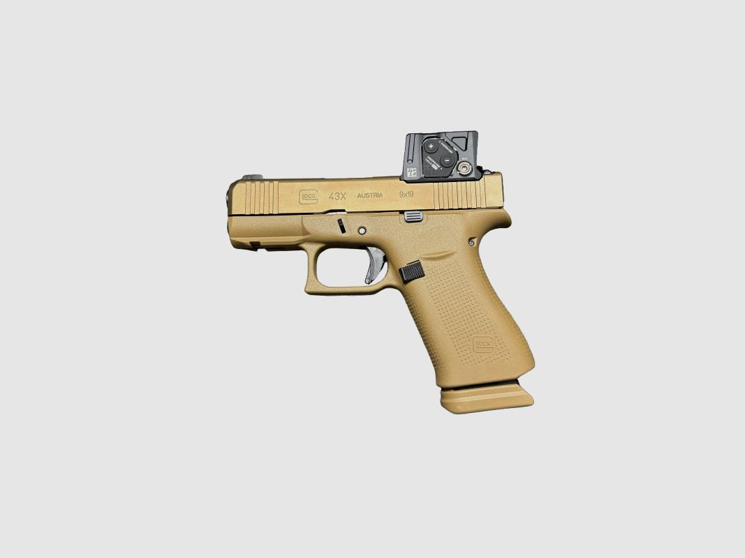 GLOCK 43X COYOTE AIMPOINT, imagen 1 de 2