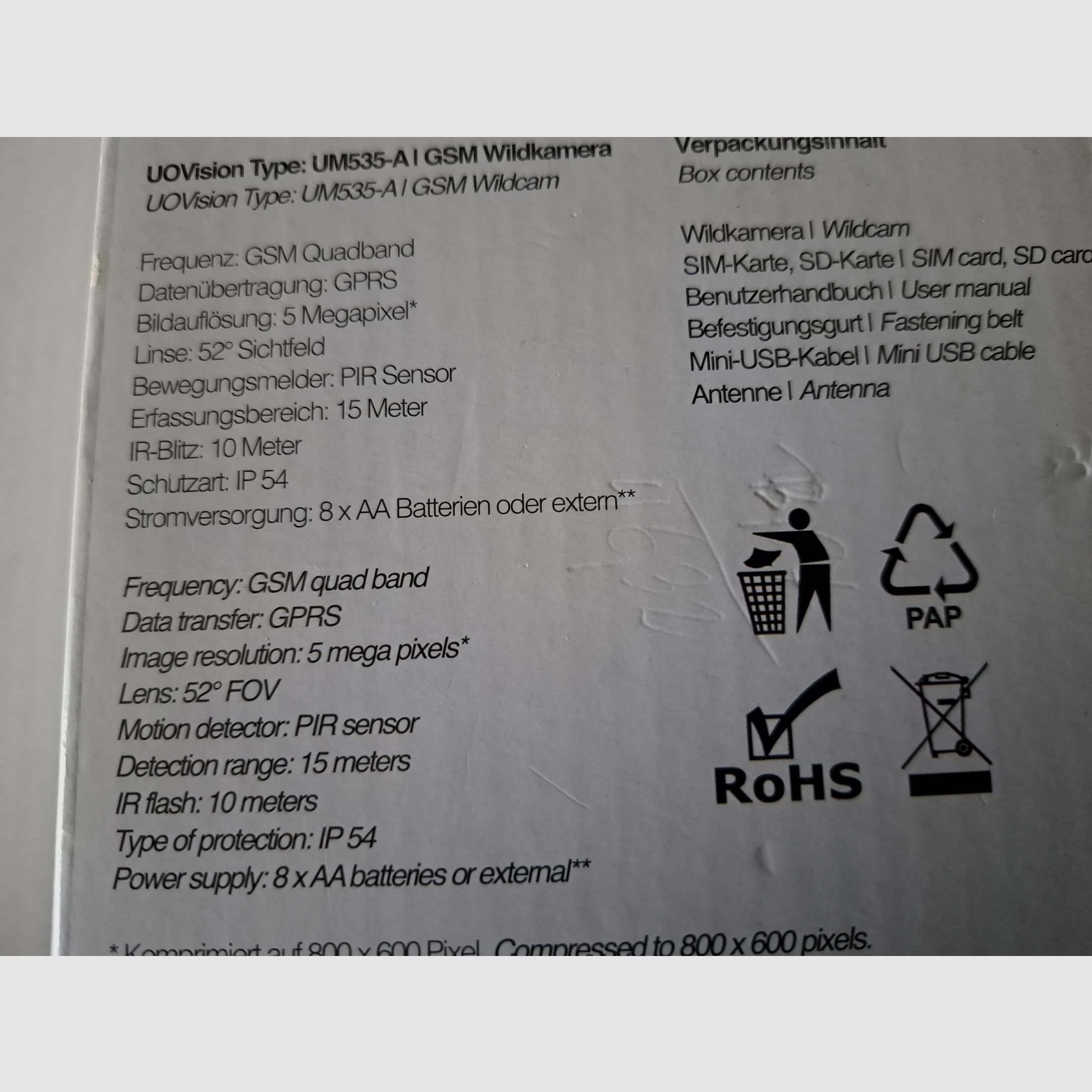 Reviermanager Type UM535A