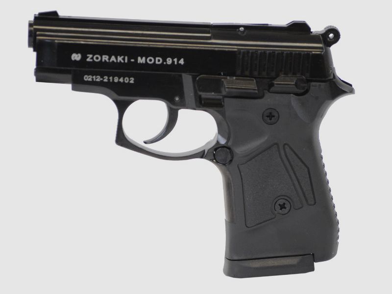ESC Zoraki 914 zwart 9mm P.A.K. Premium gas- & signaalwapens