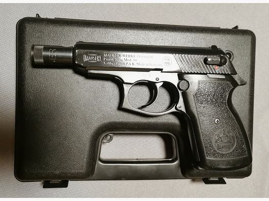 Mauser HSC 90 Zwart Verzamelwapens met PTB Vrij vanaf 18 jaar