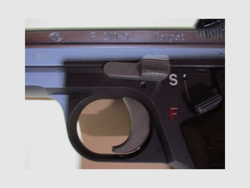 Pistole SIG P20-5 Target Sport 6 Zoll mit Zusatz Bleiflauf 210-5