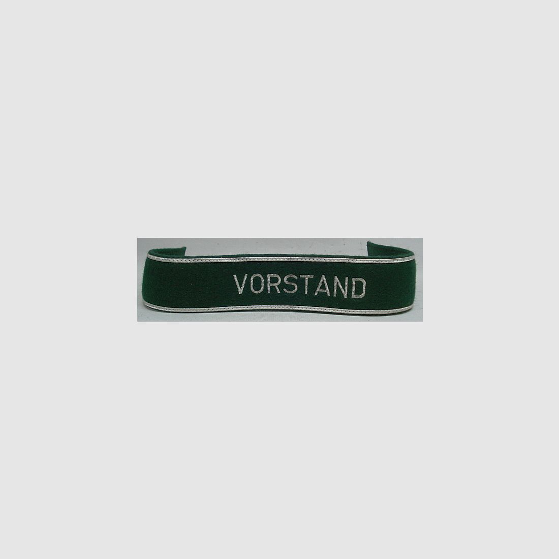 Ärmelstreifen Vorstand - silberner Druckschrift