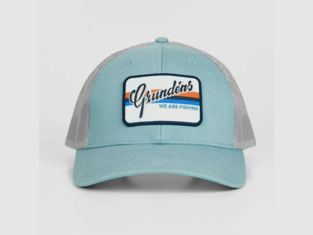 Grundéns Low Pro Script Trucker Smoke Blue/Aluminum