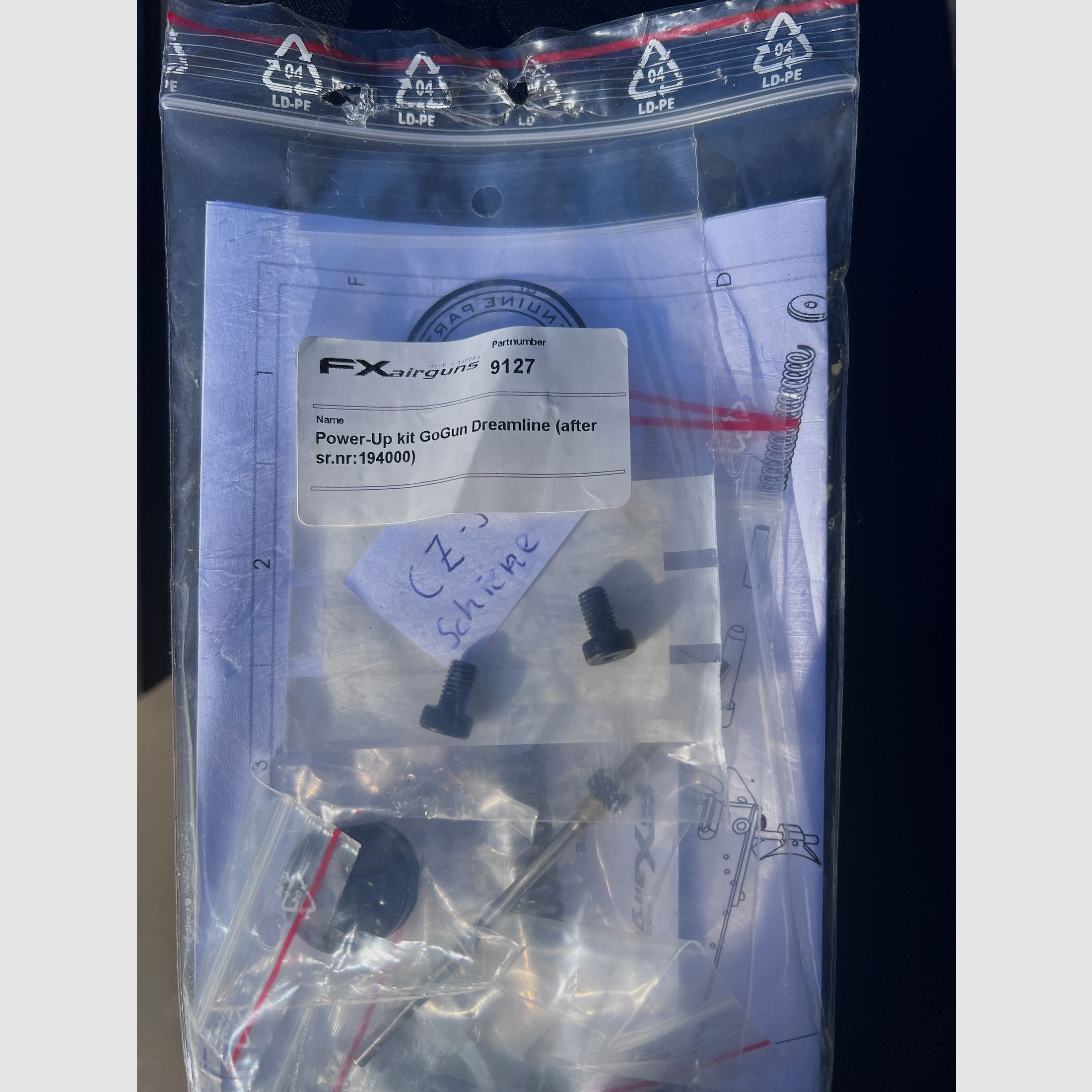 FX Dreamline Aeron CZ —Fieldtarget 4,5mm, cena do negocjacji