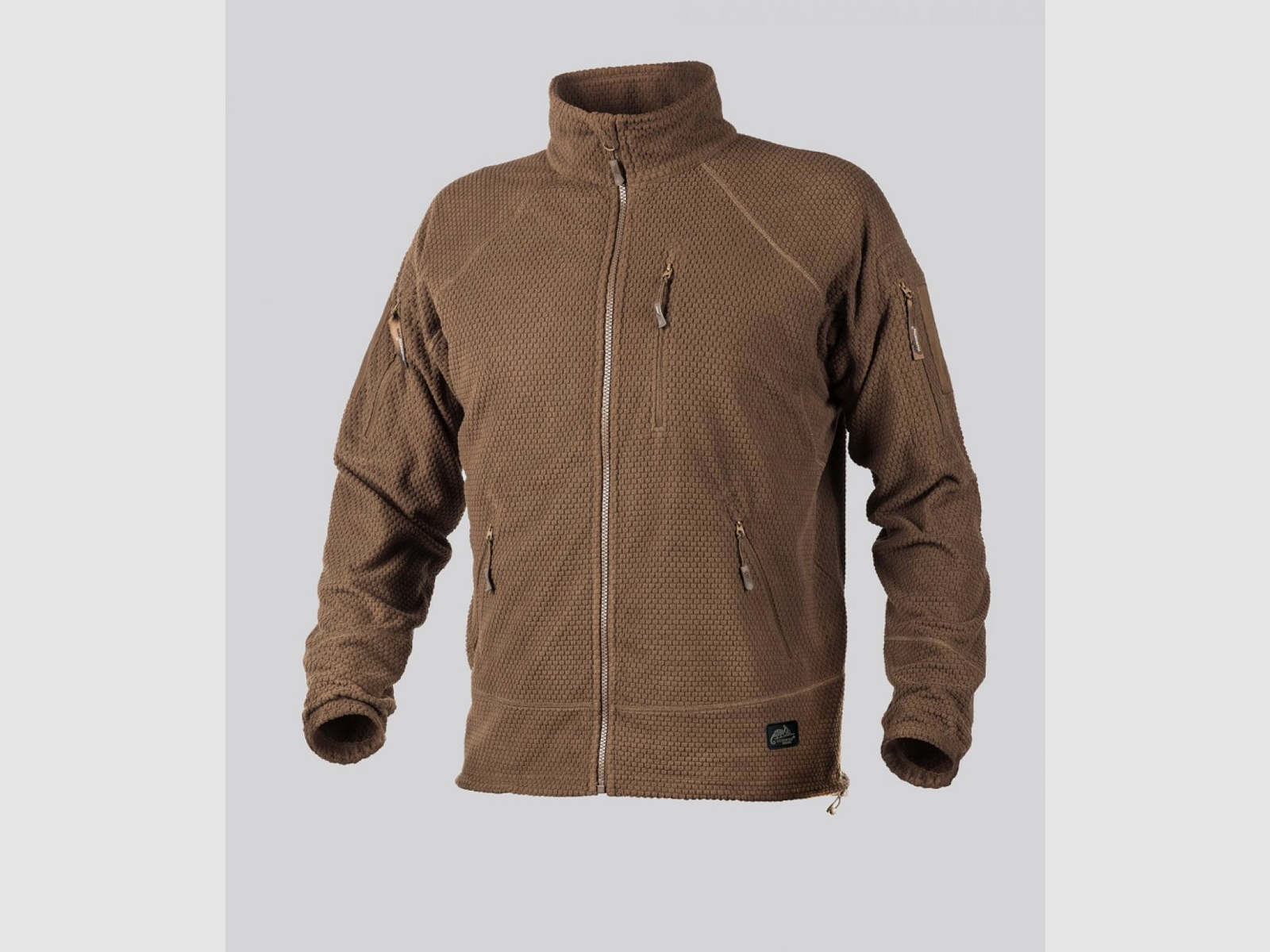HELIKON-TEX ALPHA GRID TACTICAL FLEECE JACKE COYOTE