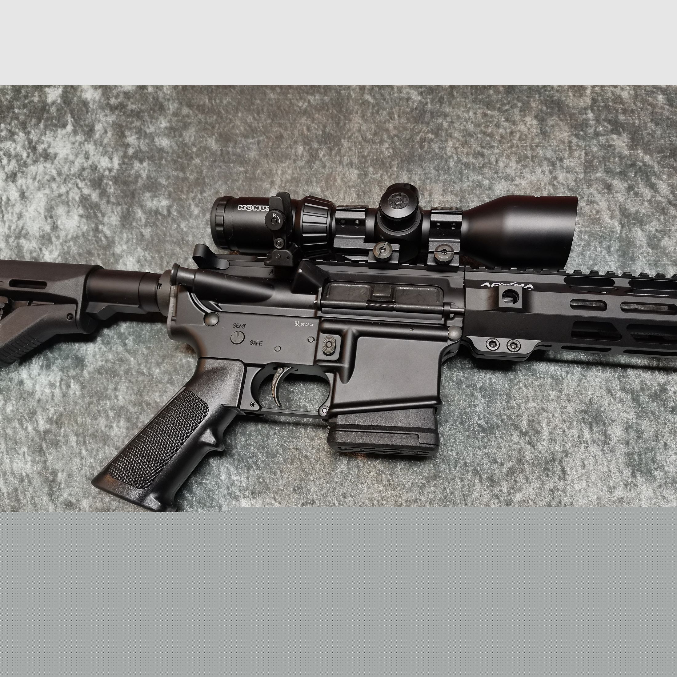 BM Custom AR15 Selbstladebüchse 16" .223 Rem Magpul Zweiben 
