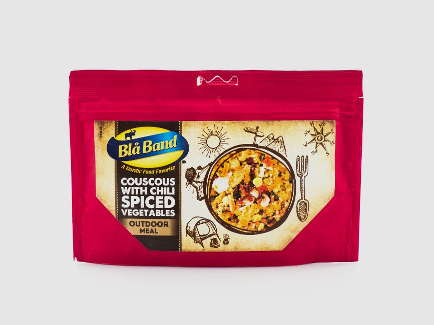 Blå Band Outdoor Meal Couscous mit Chili gewürztem Gemüse