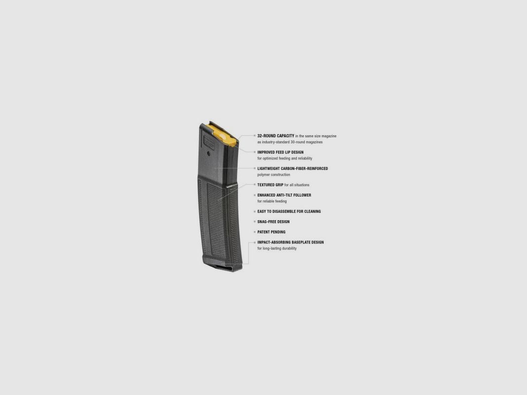 Daniel Defense Magazine, 5.56x45/.300BO, 32 Rounds, Bild 2 von 2