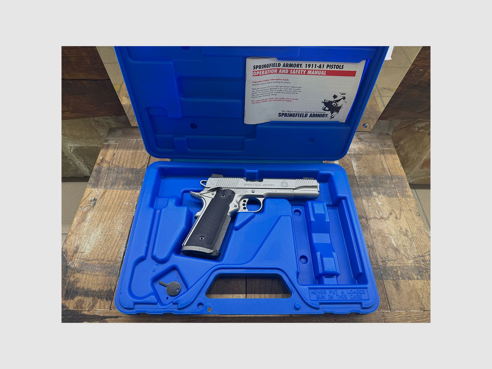 GEBRUIKT – PISTOOL – SPRINGFIELD ARMORY MOD. 1911-A1 TRP kal. 45 ACP, afbeelding 6 van 6