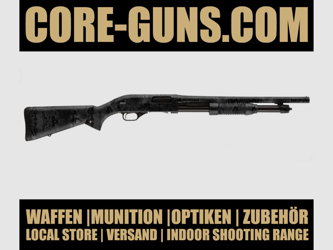 SXP TYPHON DEFENDER front stock repeating shotgun caliber 12/76 EWB required Dark Kryptek Camo - immediately available