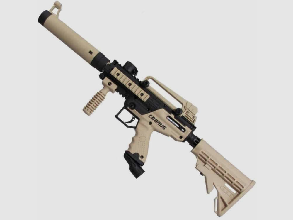 Tippmann Cronus Tactical Paintball Marker (black / tan)