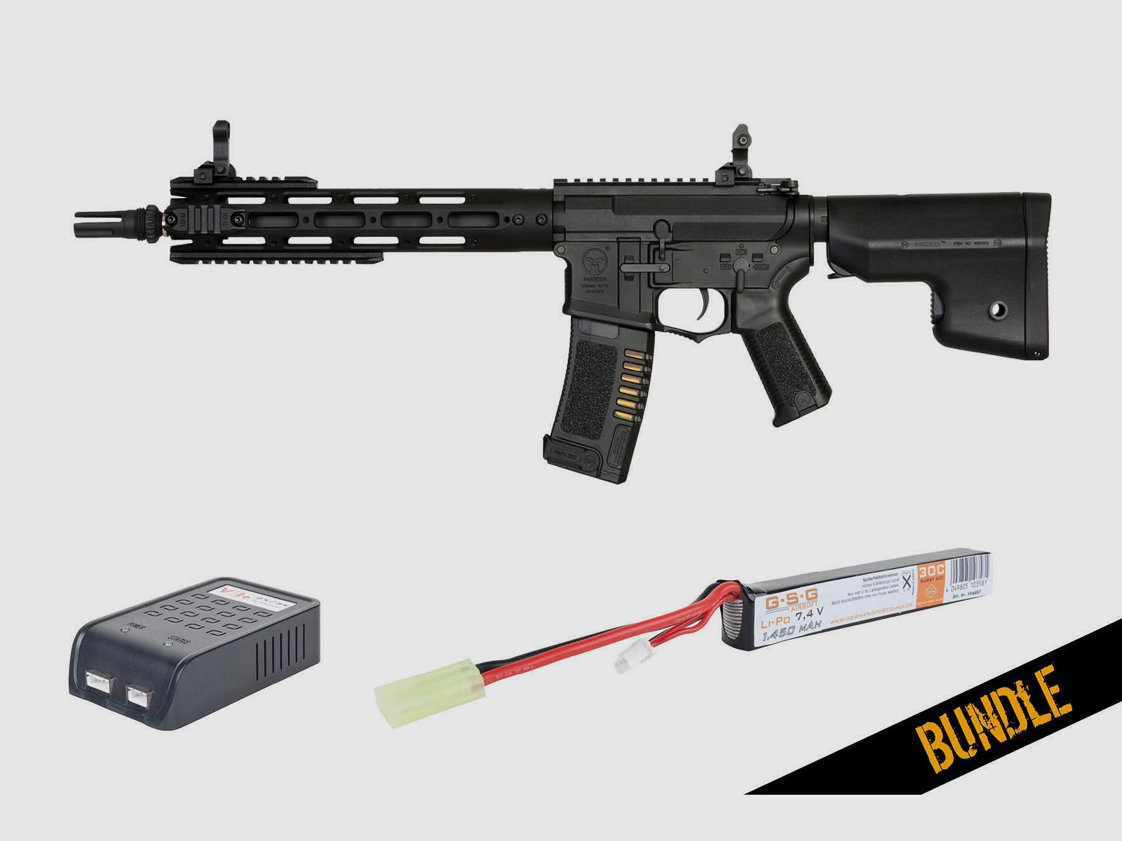 Amoeba M4 009 Pro-Set - Airsoft Federdruck