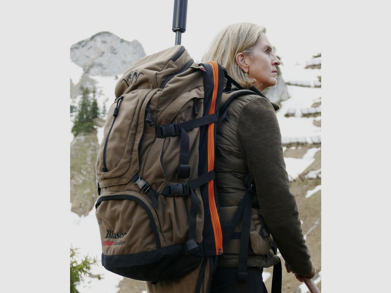 Blaser Ultimate Expedition Rucksack mit Wildbergefächern und 43L, Bild 2 von 3