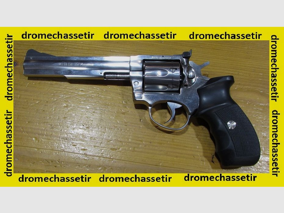 Revolver Manurhin MR88 SX Inox 6 Zoll Lauf .357 Magnum, sehr guter Zustand, Bild 1 von 2
