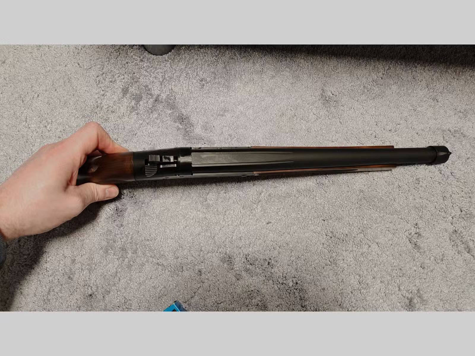 MWM Gillmann VOLLSTAHL One Shot Attack OSA GEWEHR Kaliber .68 Hülsen Auswurf PAINTBALL RAM strzelba F-Version | Jak nowa