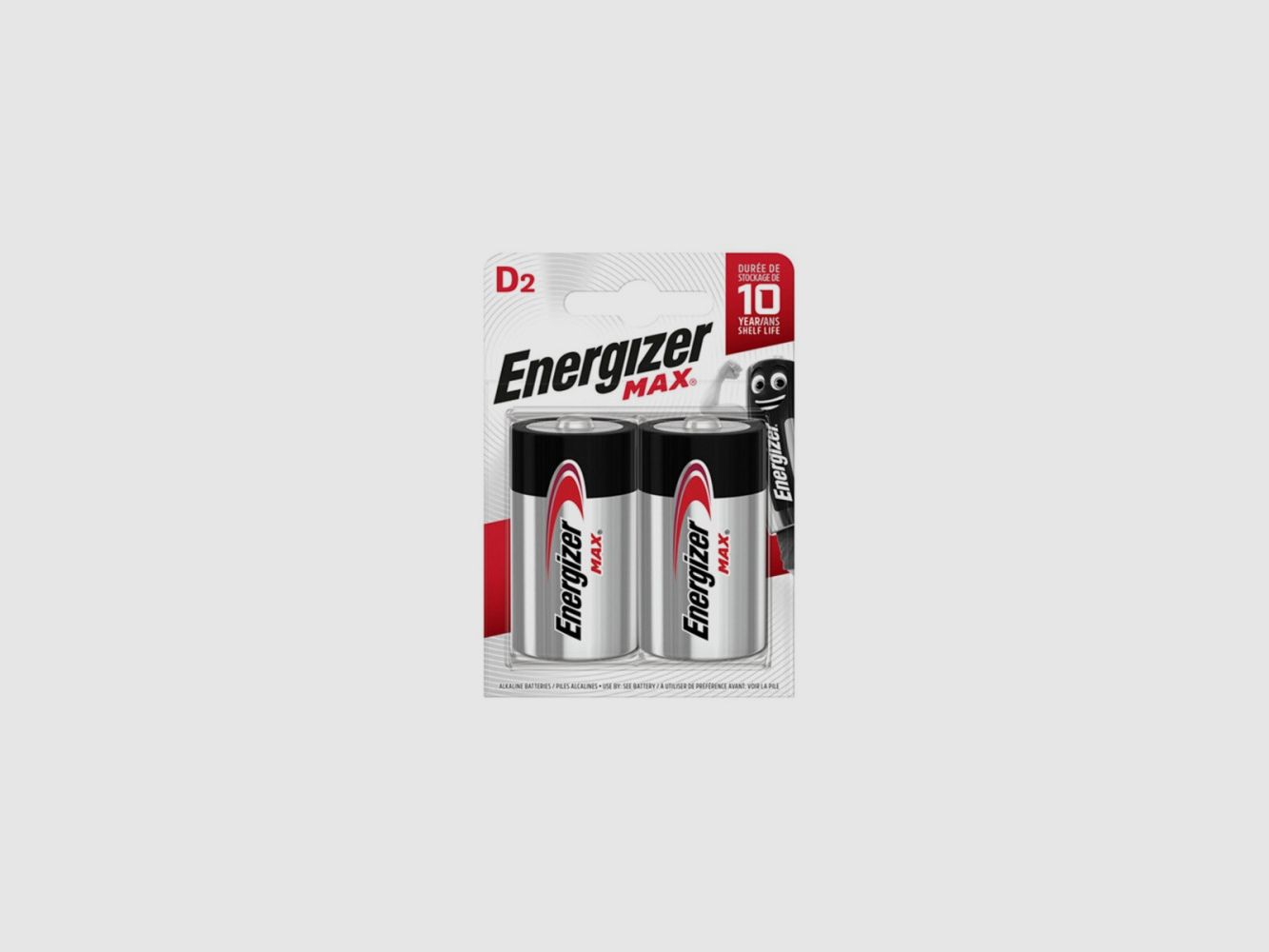 Batterie 1,5V Energizer MAX Mono D D/LR20 Blister à 2 Stk.