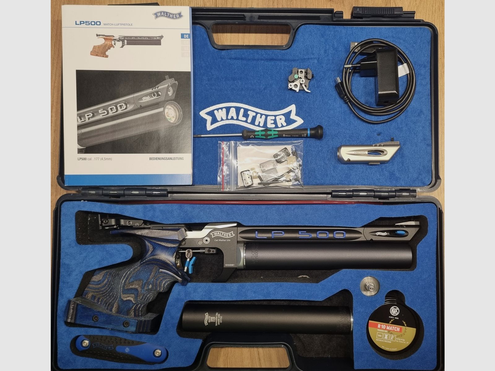 Walther LP 500 Expert Blue Angel