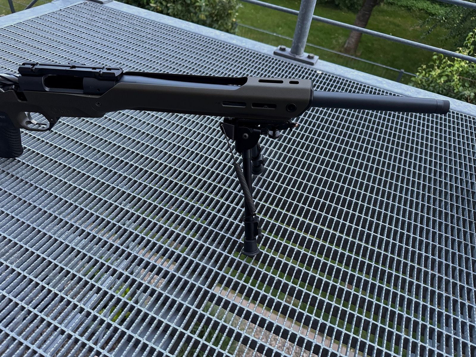 Bergara B14 im Kal. 6,5 Creedmoor mit MDT HNT 26 Carbon Hunter Klappschaft