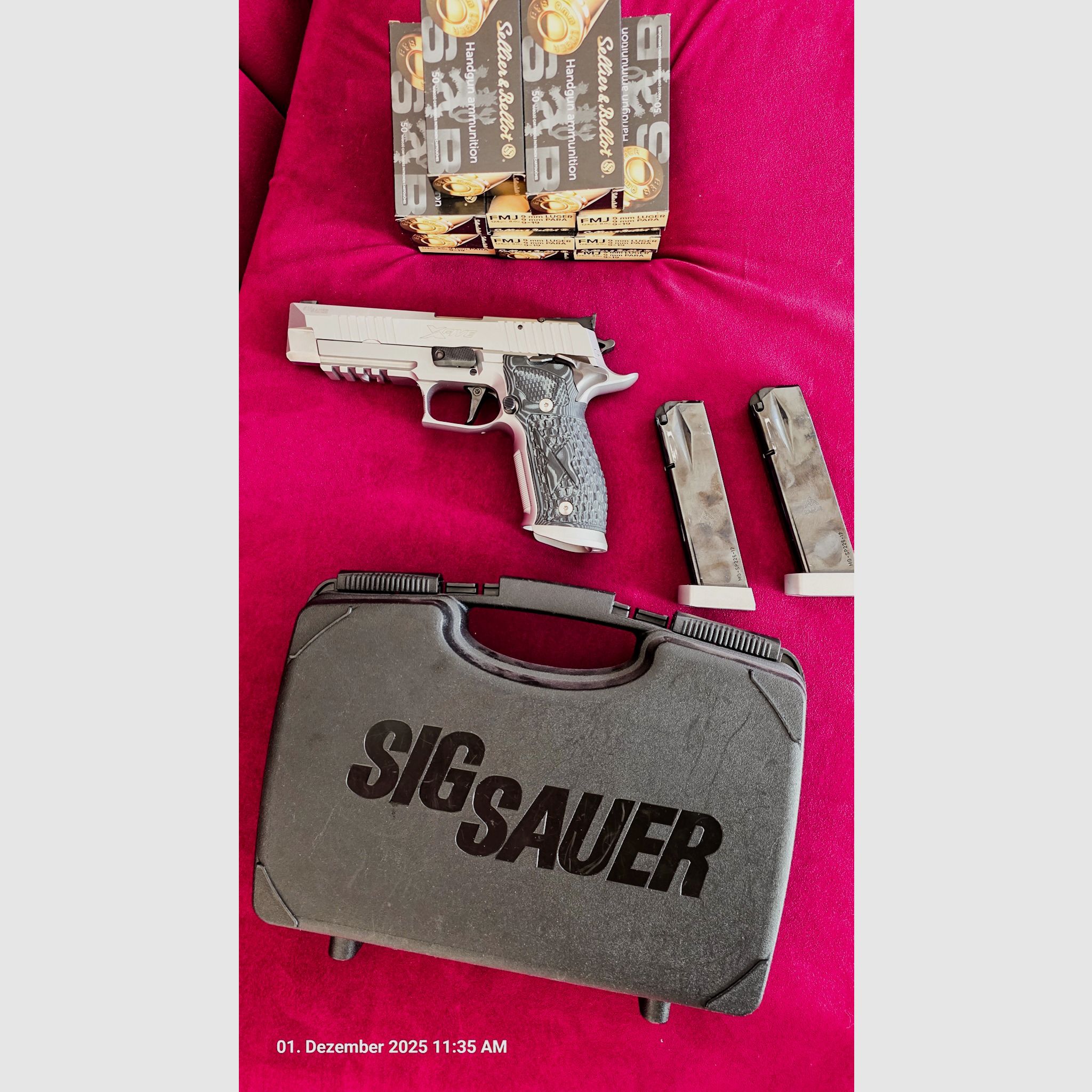 SIG Sauer Supermatch X5 - Hergestellt in Deutschland, Sammlerstück mit 1.500 Schuss