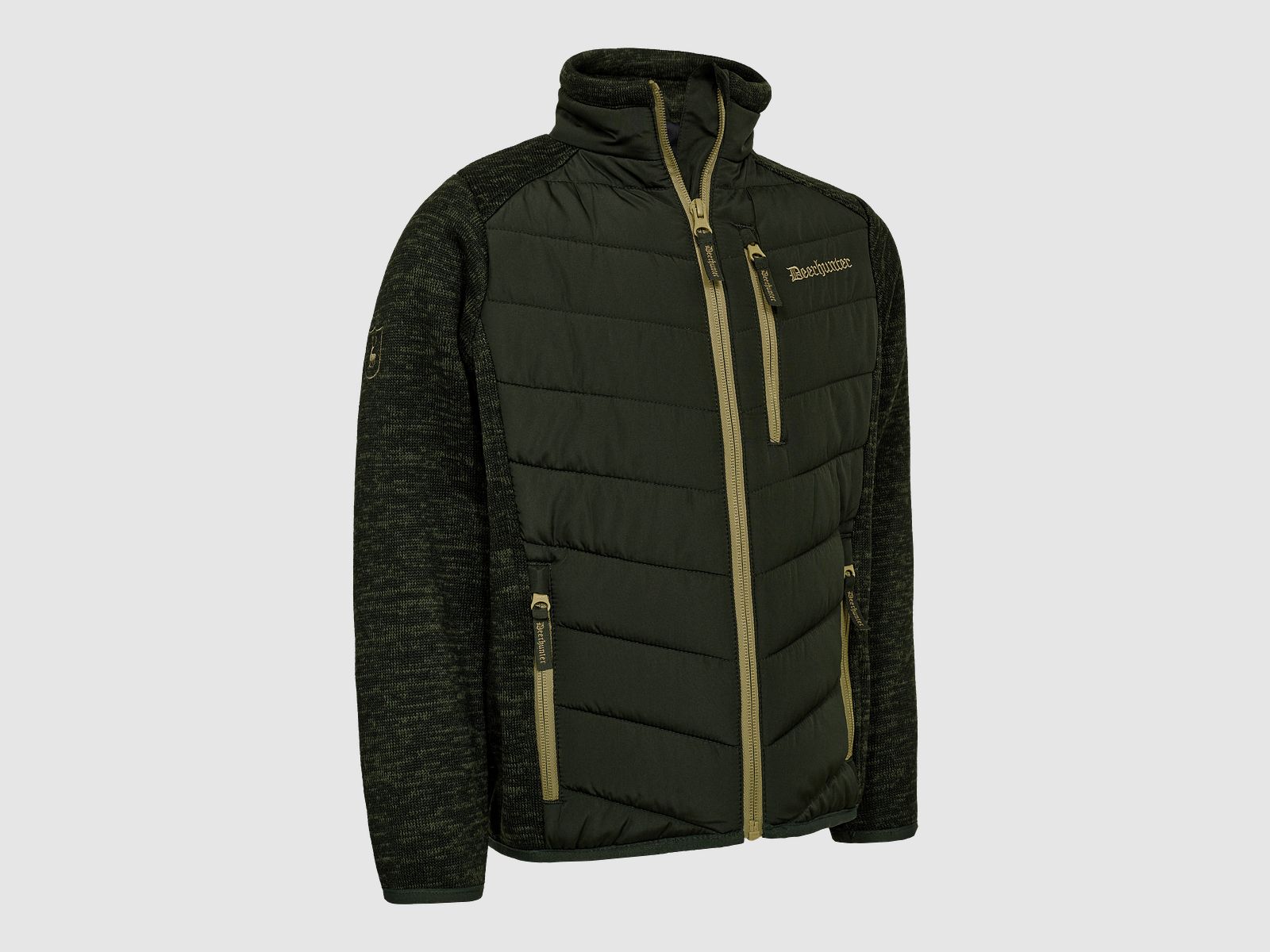 Youth Moor Padded Jacke - Forest Ember – Kleidergröße Kinder: 128