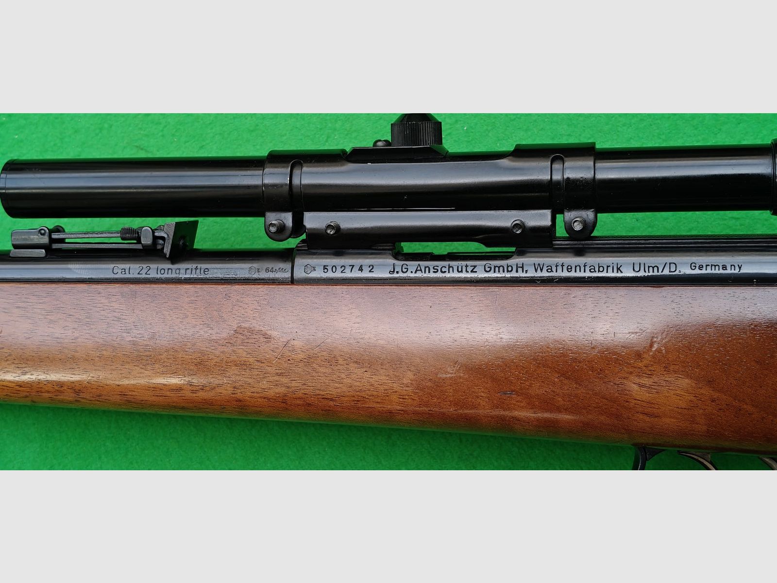 Anschütz repetidor de pequeño calibre .22lfb