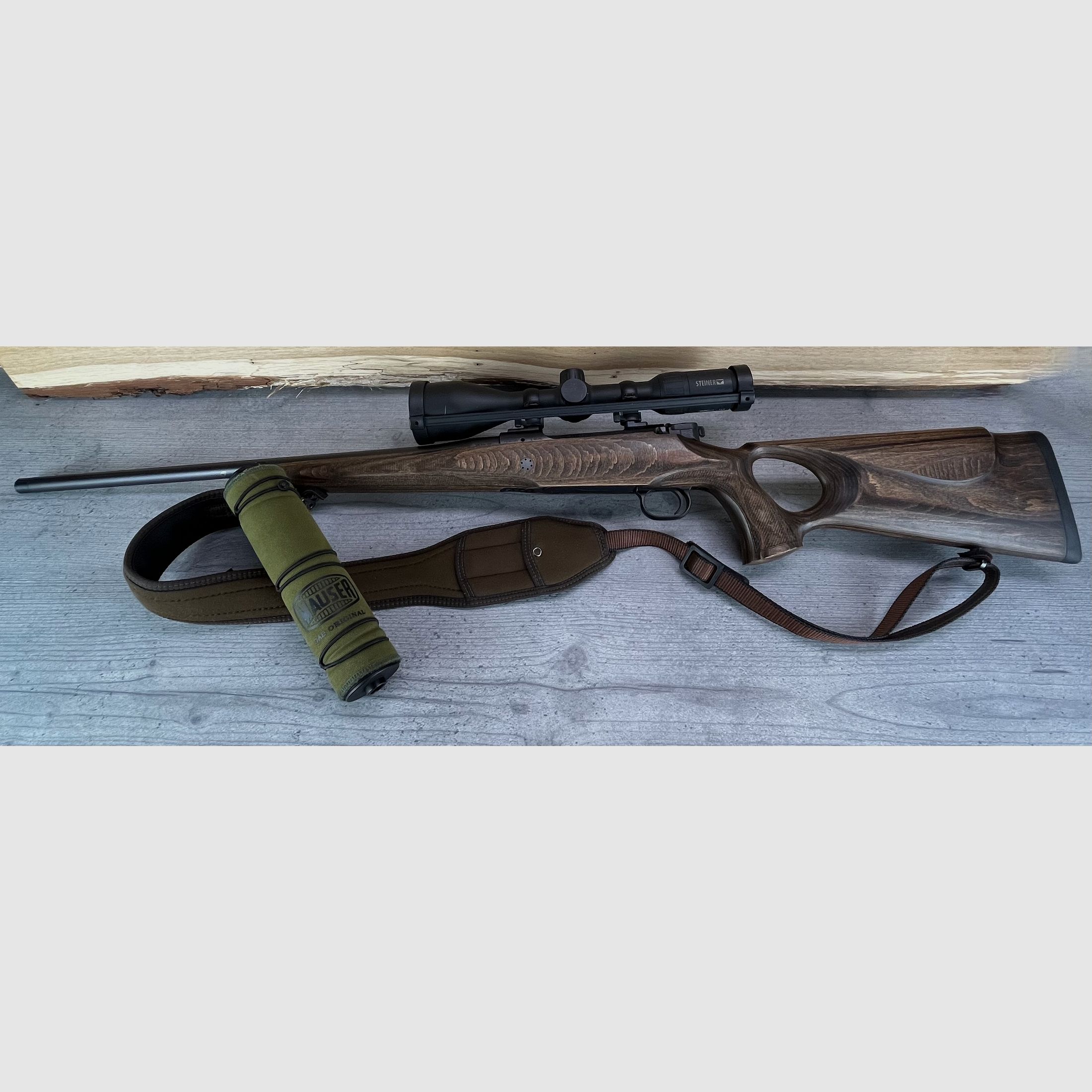 Mauser M12 "Max" Kal.: 308Win + A-TEC Mauser Schalldämpfer + Steiner Ranger 4 3-12x56
