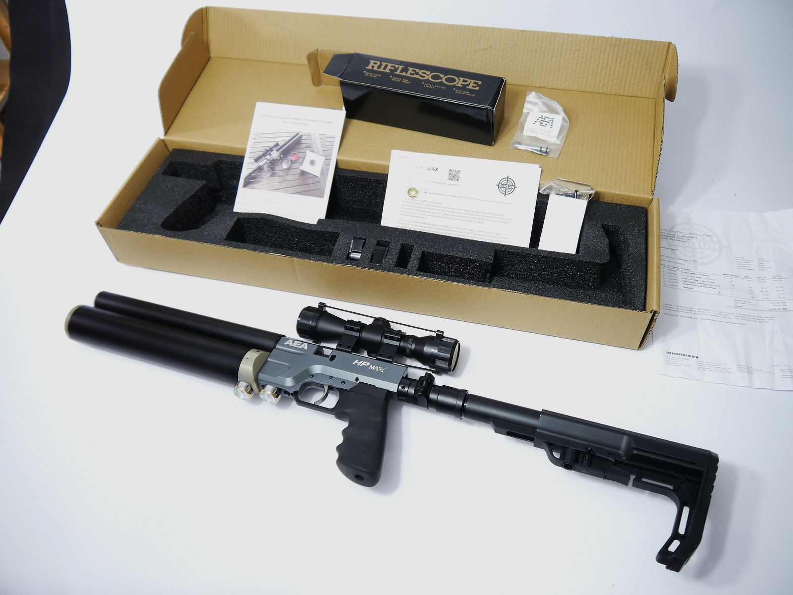 Airgun HPmax F-Serie, neu, Bj 2023, original, unbenutzt