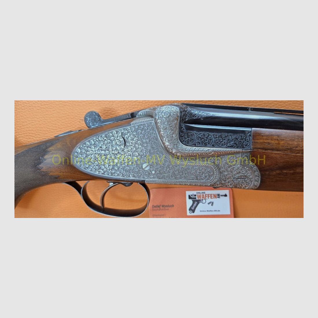 Very rare TOP! Merkel 303 E with side locks Q1