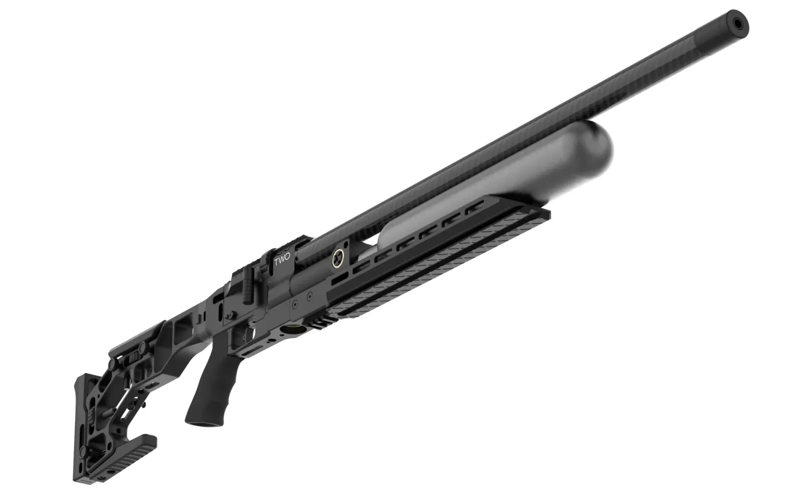 Luchtdrukgeweer EPIC TWO 5,5mm, CZ 700mm, CFB, Arca-Swiss L, Folding Stock, afbeelding 5 van 5