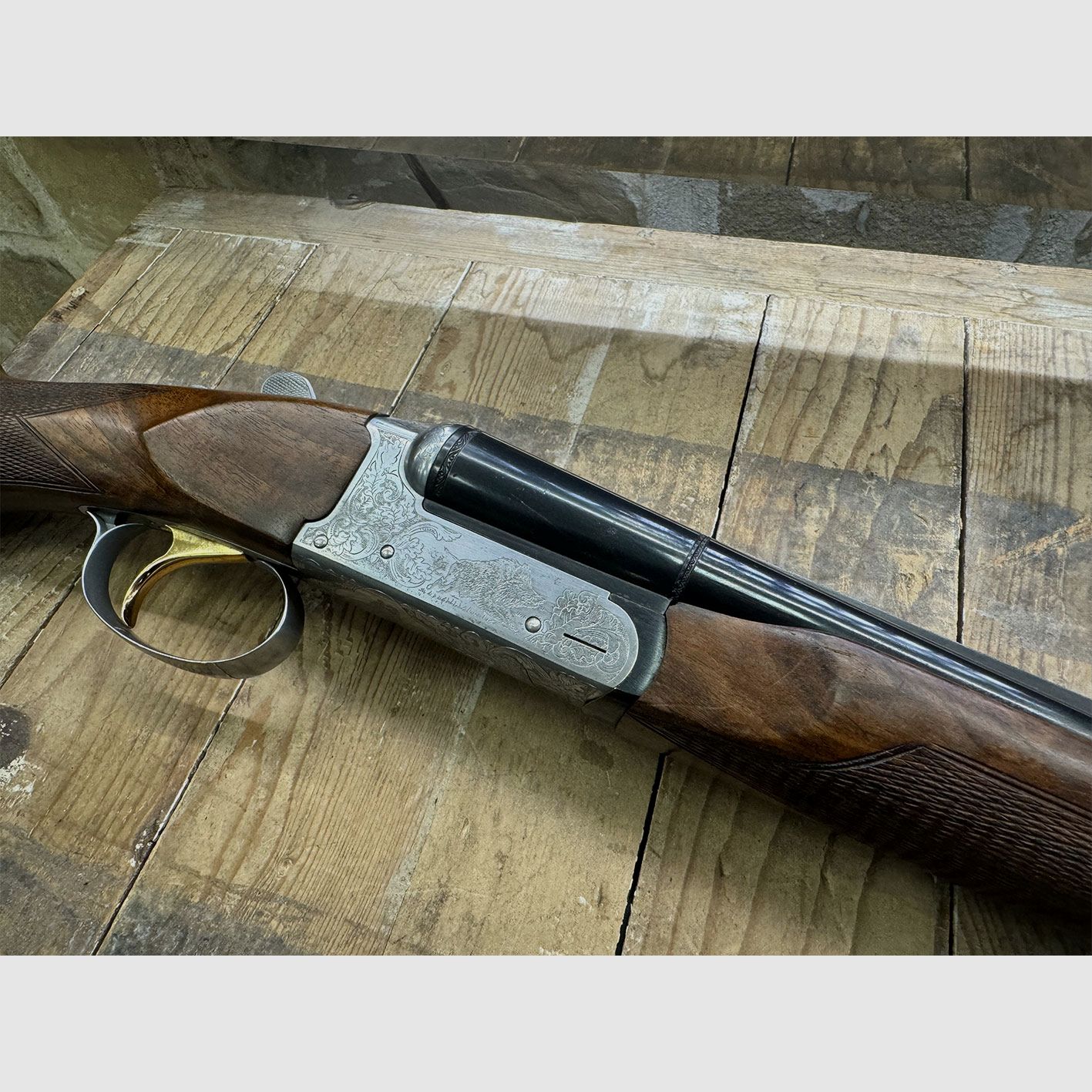 USED – SIDE-BY-SIDE SHOTGUN – SABATTI MOD. CLASSIC 92 cal. 8x57JRS, image 3 of 8