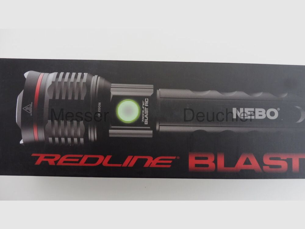 NEBO LED Taschenlampe REDLINE BLAST RC
