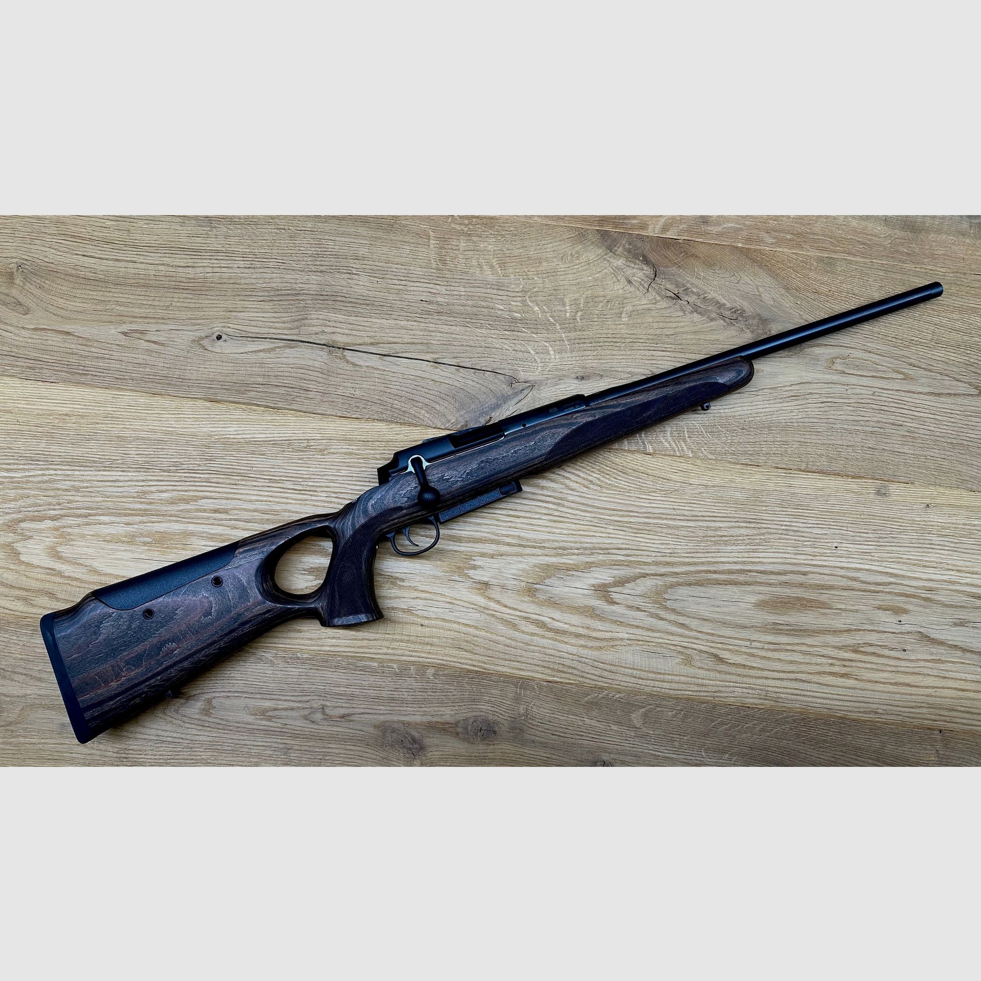 Mauser 25 Max / Schichtholz-Lochschaft / verstellbarer Schaftrücken / .308 Win / LL 51 cm / M15x1
