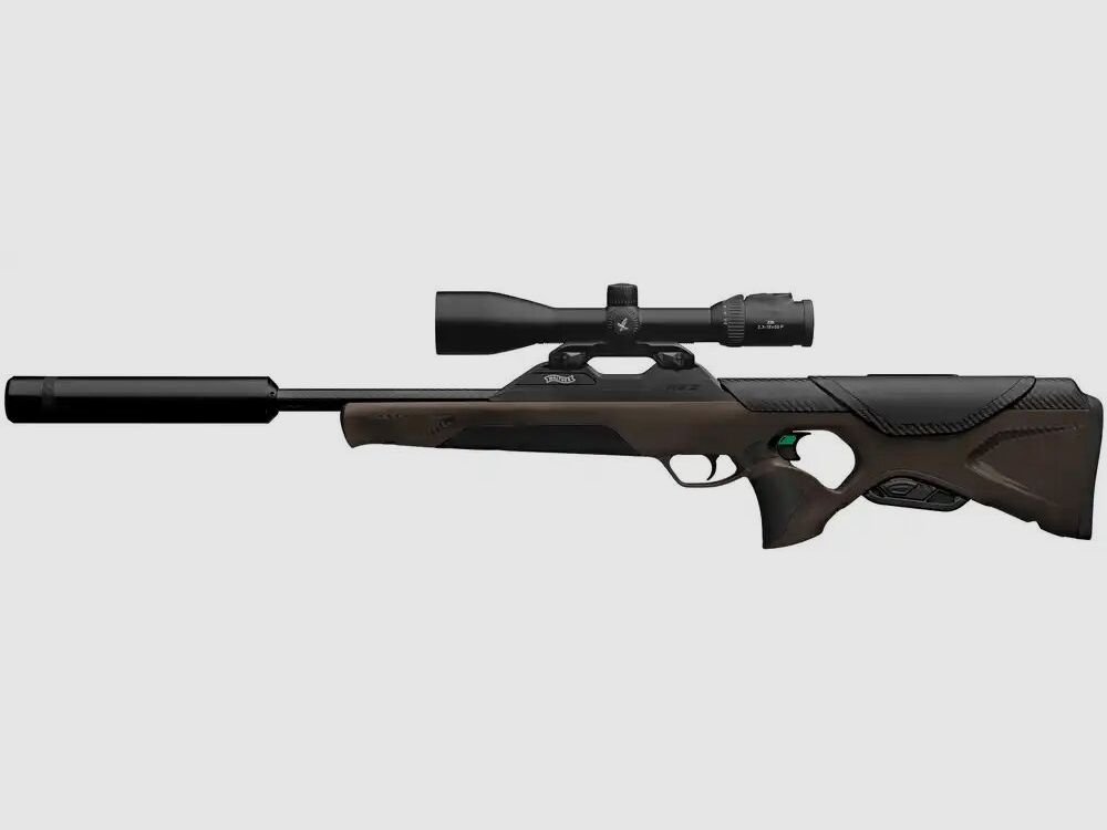 Walther Rechtstrekkende Herhaler RS3 Pro Kastanje incl. Demper QSA