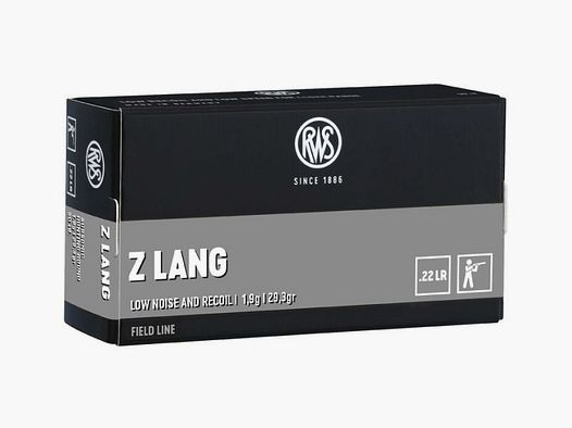 RWS .22 Z LANG - 50 Patronen