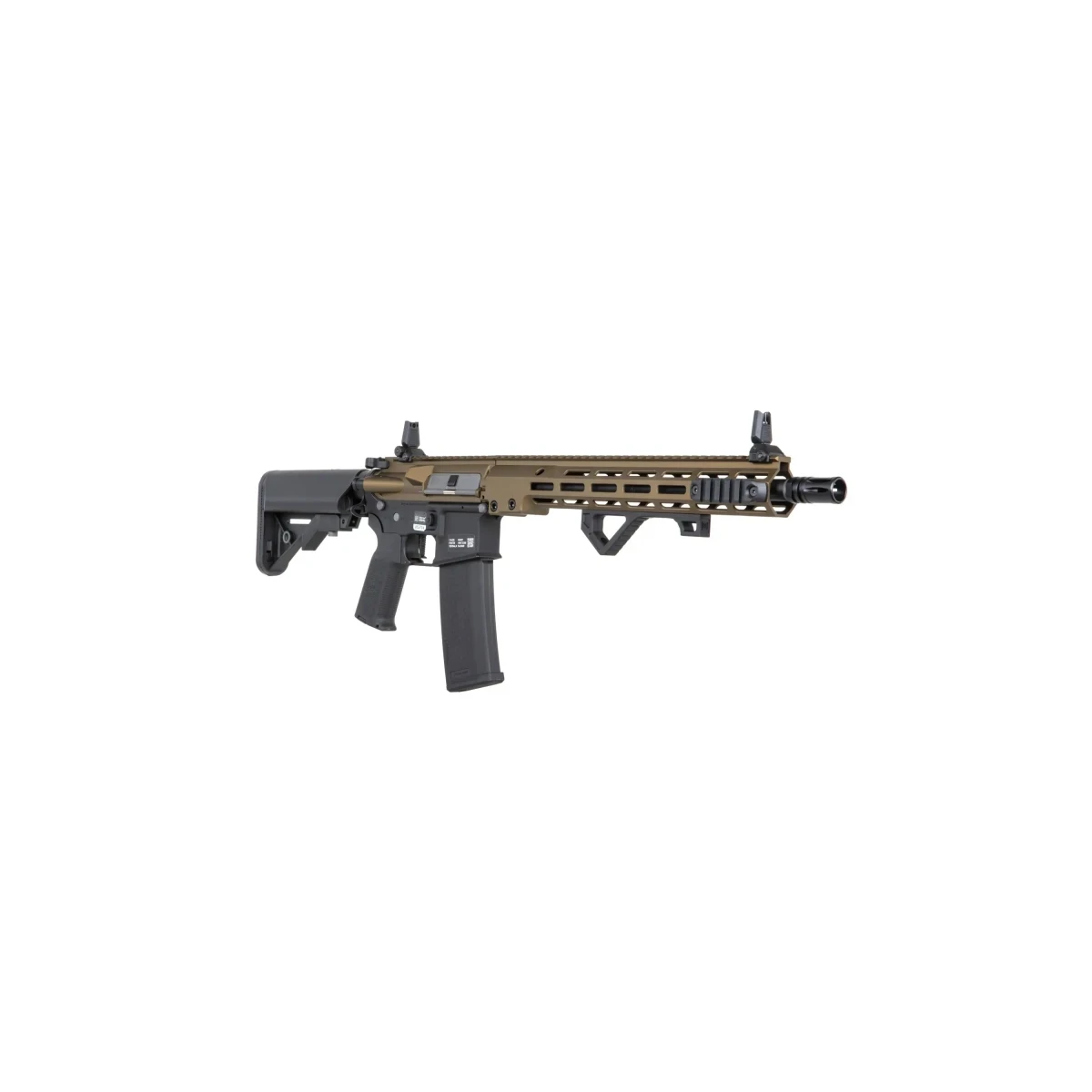 SA M4 Carbine M-LOK (SA-P22 PRIME™ Aster II ETU BLDC™) Fucile Airsoft Libero da 18 – Chaos Bronze -F-, immagine 4 di 24