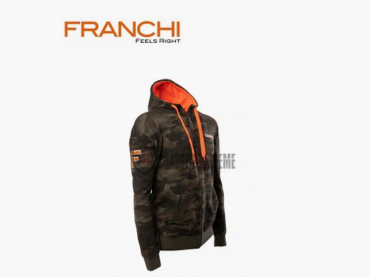 Kapuzensweatshirt FRANCHI Kansas Camo für Herren