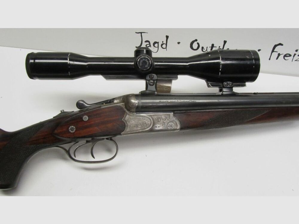 Drilling Sauer & Sohn Kal. 16/70, 7x57R, Hensoldt Diatal D 6x42 7x57R;16/70