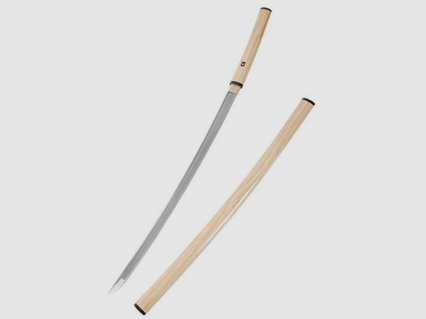 Katana Praktyczne Shirasaya Keii Damast Miecz
