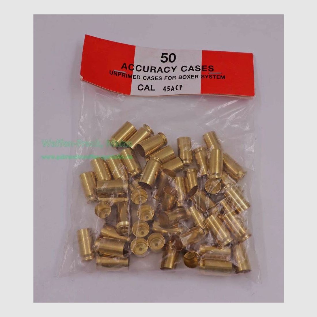 Belgisch, divers Hülsen Cooppal .45 ACP
