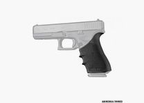 HOGUE – AGARRE DE GOMA X GLOCK 17 GEN 1/2/5 -BLK